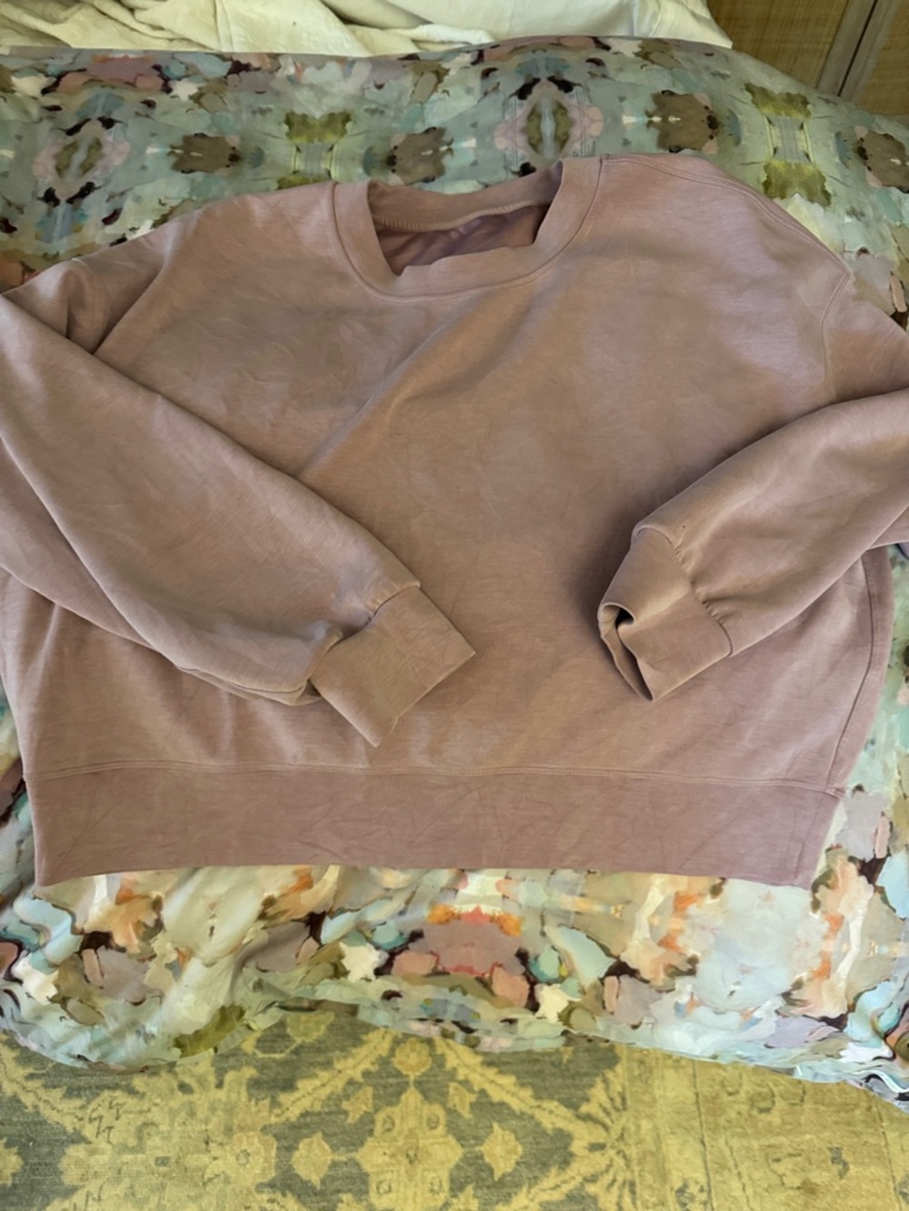 lululemon athletica Mauve Crewneck Sweatshirt